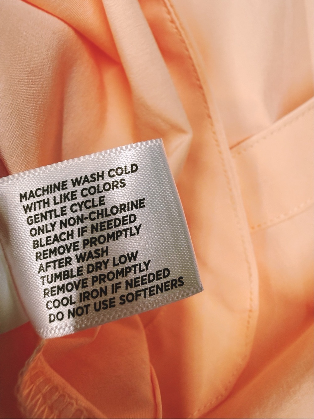 NWT Walter Hagen 16" Lightweight Core Golf Skort in Peach Fuzz, Size XS - Picture 11 of 11